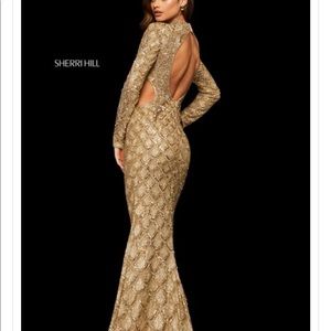 SHERRI HILL COUTURE DRESS 52916